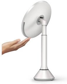 Козметично огледало със светлина/увеличително (5x) ø 20 cm Sensor – simplehuman
