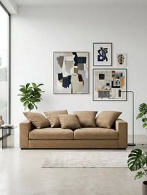 Диван Pilo Триместен-225φ 90β εκ-Sand