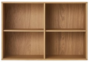 Висяща библиотека от декор от дъб в естествен цвят 89x61 cm Mistral – Hammel Furniture