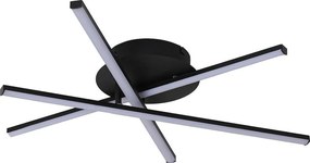 LED таванно осветително тяло STICK LED/12W/230V черно