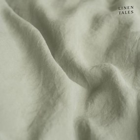 Светлозелено спално бельо за двойно легло 200x200 cm - Linen Tales