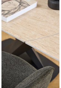 Тъмносив трапезен стол с подлакътници Graham – Actona