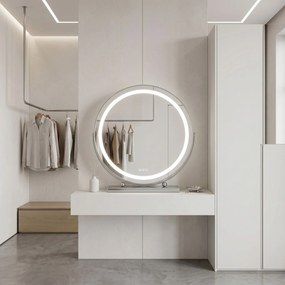 Огледало LED MAKE-UP Chrome 50 cm