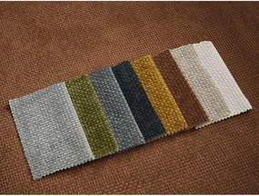 Оранжев шенилов сгъваем диван 228 cm Neyo – Bobochic Paris