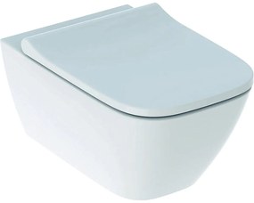 Конзолна тоалетна чиния с капак, 500.683.01.1, Geberit Smyle Square