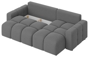 Сив разтегателен ъглов диван (променлив) Luki – Ropez