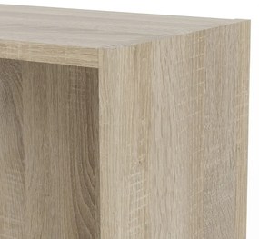 Етажерка за книги в дъб 79x203 cm Basic - Tvilum