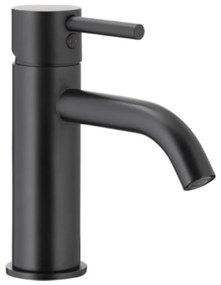 KFA Armatura 5822-815-81 - Кран за мивка + сифон NEDA 16,5 см месинг/черен