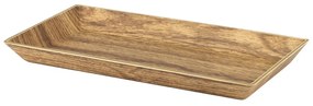 Еvelin - Правоъгълно плато, 14x27xh2,5см, полистирен, WILLOW BUFFET-( 10319-CW)