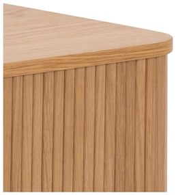 Маса за телевизор от дъб в естествен цвят 140x45 cm Langley – Actona