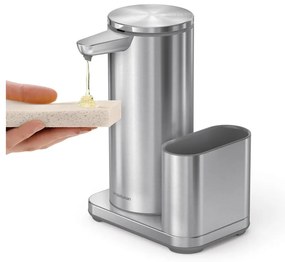 Метална стойка за течен сапун и гъба - simplehuman