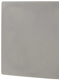 Ръстичен квадратен стенен аплик бетон - Alban