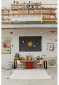 Кремав ръчно изработен памучен детски килим подходящ за пране 120x160 cm Stardust – Lorena Canals