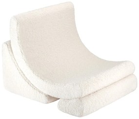 Кремав детски стол от букле Moon – Wigiwama