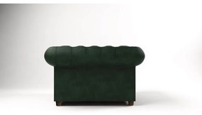 Тъмнозелено кадифено кресло Cambridge - Ropez