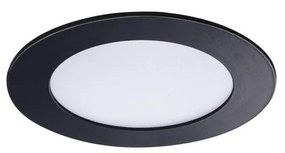 Kanlux 33562 - LED Лампа за окачен таван на баня ROUNDA LED/6W/230V IP44 черна
