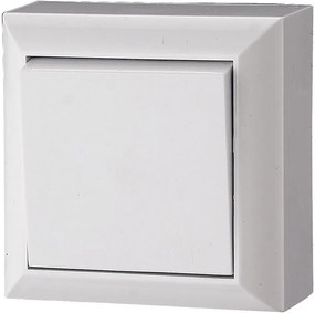 GAO Девиаторен ключ открит монтаж бял IP20  - 0316H