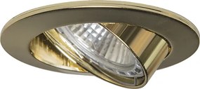 Смарт вградено спот осветление златно, накланящо се, вкл. Wifi GU10 - Edu