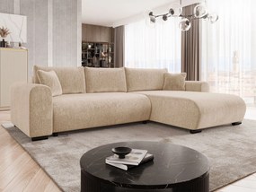 Ъглов диван Merkos-Бежово