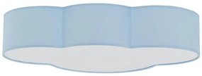 Brilagi - Детско таванно осветително тяло NIMBUS 4xE27/15W/230V 46x63 cm, синьо
