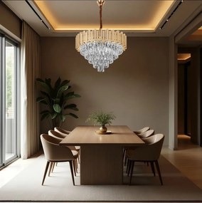 Пендел Cristal G052-CP 60CM GOLD GOLD