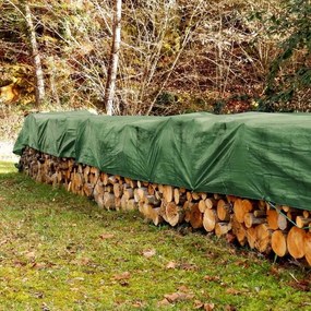 Зелено-сребриста мразоустойчива мушама 3m x 5m