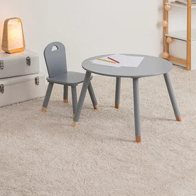 Детска маса atmosphera , MDF, Сив