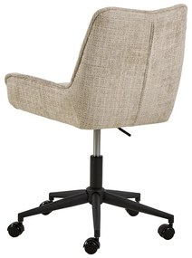 Бежов офис стол Eddie – Actona