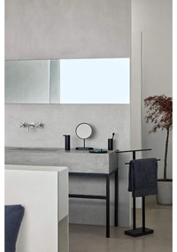 Тъмно сива памучна кърпа за баня , 70 x 140 cm - Blomus