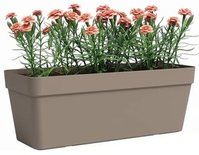 Самополиваща се саксия за цветя от рециклирана пластмаса 50 cm Capri – Artevasi