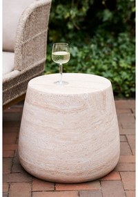 Каменна кръгла странична масичка ø 47,5 cm Bonn – House Nordic