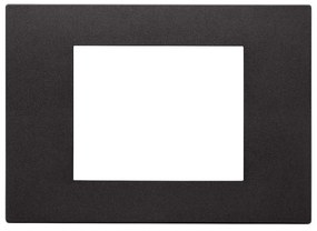 VIMAR 30653.02 Декоративна рамка Linea, 3M, Black,