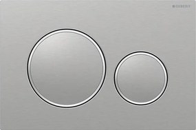 Geberit 115.889.SN.1 - Бутон за смиване Sigma20 24,6x16,4 cm неръждаема стомана