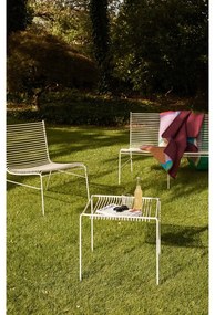 Бяло метално градинско кресло String – Hübsch