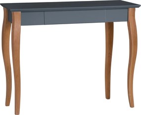 Графитно сиво бюро Lillo, дължина 85 cm - Ragaba