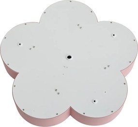 Детска таванна лампа розова и бяла - Lucille