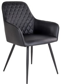 Черни трапезни столове в комплект от 2 Harbo - House Nordic
