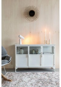 Бял метален шкаф 35x80 cm Miya - White Label