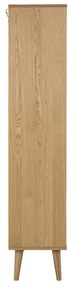 Витрина от дъбов декор 80x178 cm Nagano - Actona