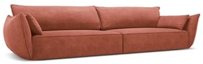 Червен диван 248 cm Vanda - Mazzini Sofas