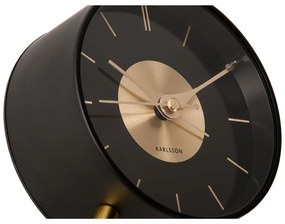 Будилник ø 11 cm Златен диск - Karlsson