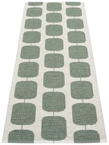 Зелена и кремава пътека за открито и закрито 70x200 cm Sten Army – Pappelina