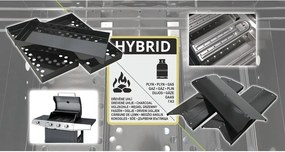 Грил на газ и дървени въглища Hybrid Core – Cattara