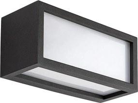 Rabalux 77099 - LED външно стенно осветително тяло LUBLIN LED/10W/230V IP54 черно