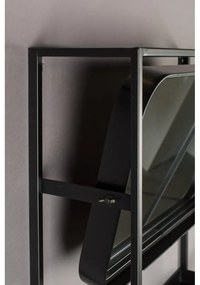 Стенно огледало с рафт и закачалка 53x165 cm Langres - Dutchbone