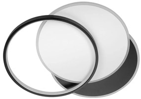 LED Плафониера LED/100W/230V 3000-5000K черен/сив