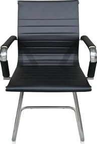 Рецепционен стол Cygon-Черен