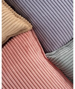 Розова детска възглавница за диван от рипсено кадифе Block – Wigiwama