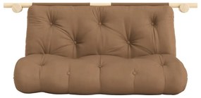 Кафяв разтегателен диван 135 cm Hooked – Karup Design