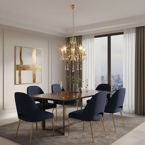 ЛАМПА EBT009-5CP GOLD